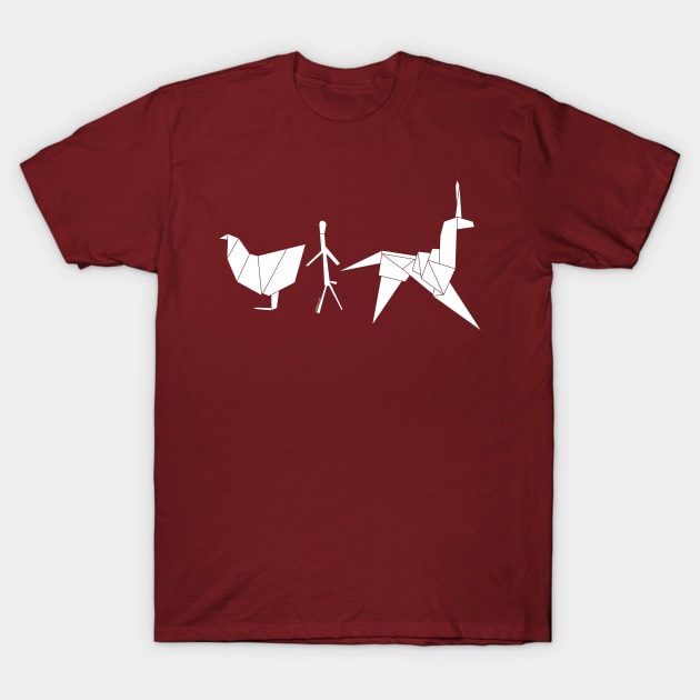 Gaff's origami T-Shirt by tuditees